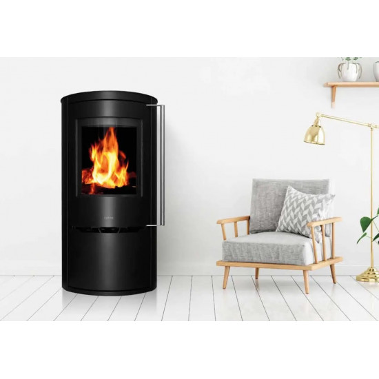 Купить печь отопительную, cтальную печь, каминофен Color Stove Si 7 BLACK STEEL