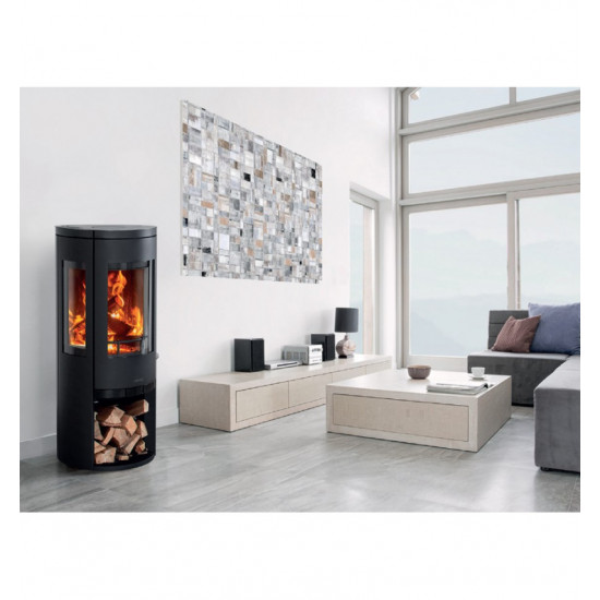 Сталева піч, камінофен Color Stove G3 Black Steel