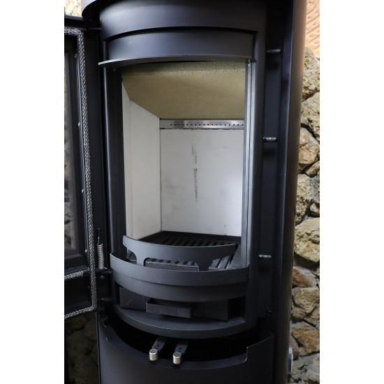 Купить печь отопительную, стальную печь, каминофен Color Stove H2 Black Stell