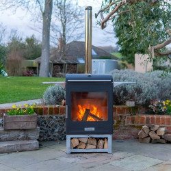 Печь-барбекю Hestia 300 Heat & Grill, садовая печь