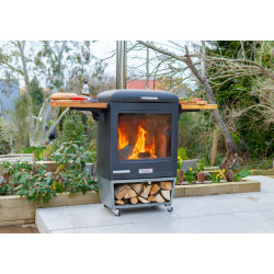 Печь-барбекю Hestia 600 Heat & Grill, садовая печь