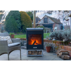 Садовая печка Hestia 350 Heat Only, печь для улицы
