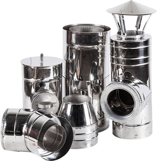 нержавеющие дымоходы