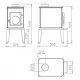 Каминная печь Dovre 100 CBS