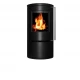 Сталева піч, камінофен Color Stove Si 7 BLACK STEEL