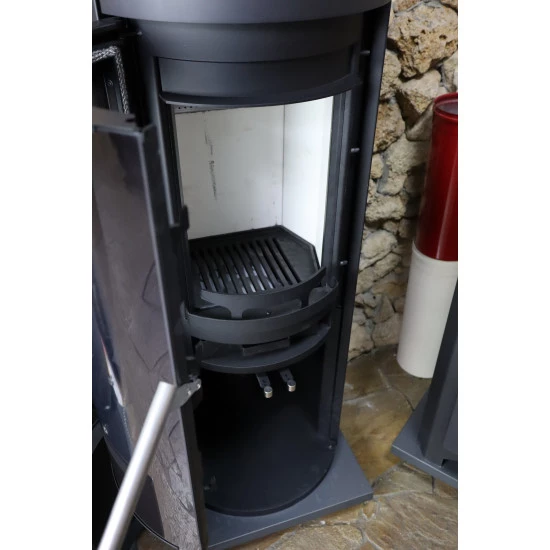 Сталева піч, камінофен Color Stove H2 Black Steel