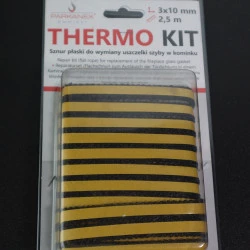 Ремкомплект для каміна або печі Termokit Parkanex, шнур 10*3 мм 2,5 метра