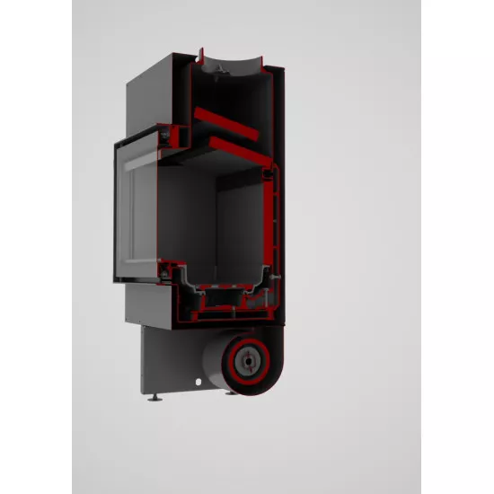 Каминная топка Dovre VISTA 802C с дистрибьютором