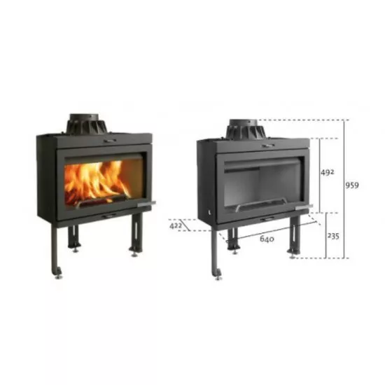 Камінна топка JOTUL I 400 Flat