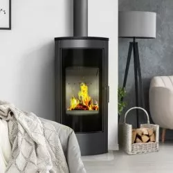 Камінна піч Kratki KOZA TITAN GLASS панорама