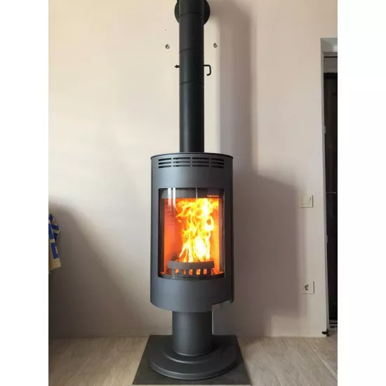 Камінна піч Thorma ANDORRA Exclusive grey