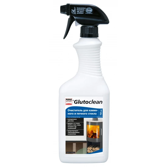 Очисник скла для печей та камінів ГЛУТОКЛИН, GLUTOCLEAN (750 МЛ)