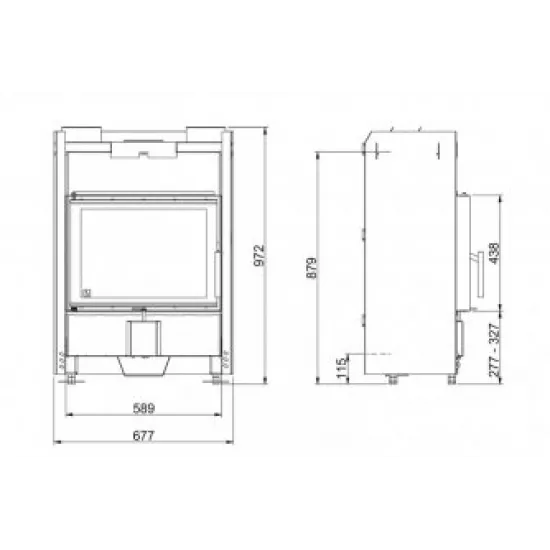 Камінна топка Scan 5002